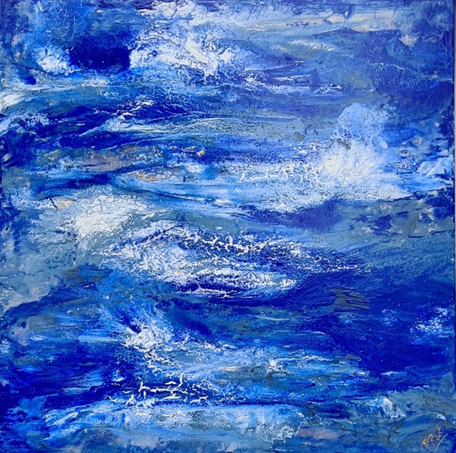 Eau O49 - 100x100cm
