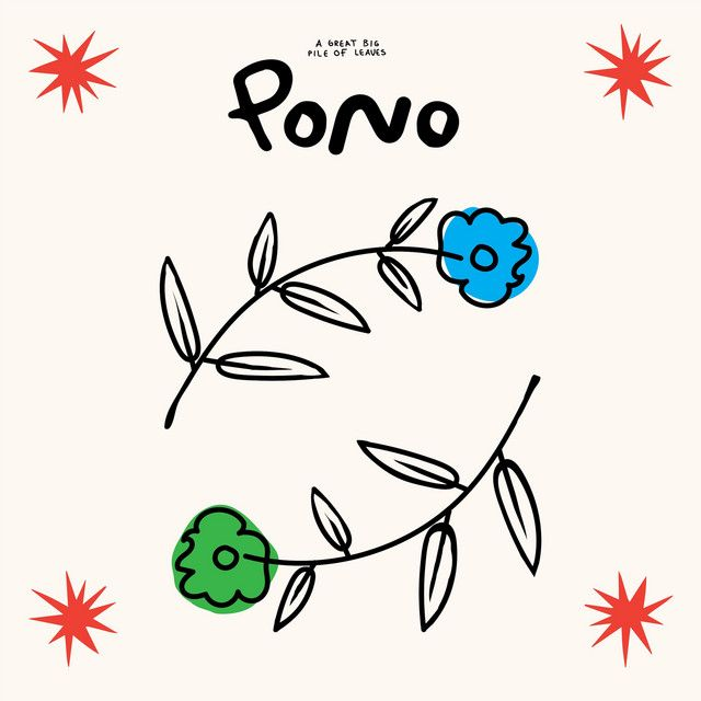 A Great Big Pile of Leaves - Pono LP (Blue, Green &amp; White in Clear Marble Vinyl)