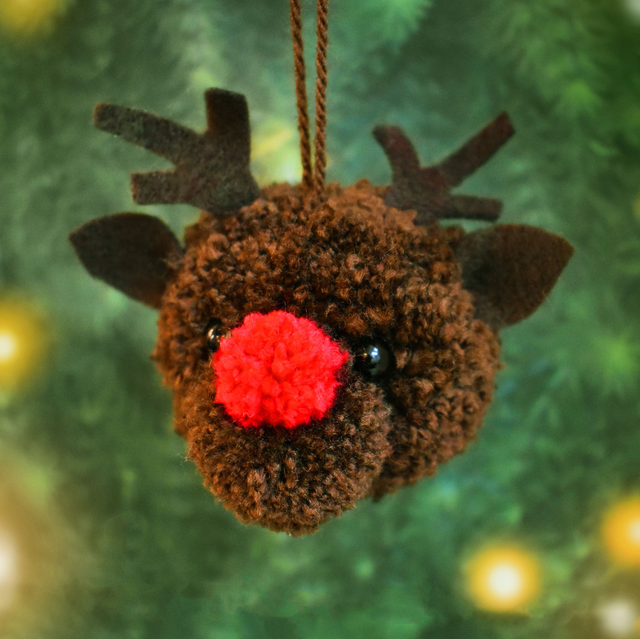 Pompom Christmas Decorations