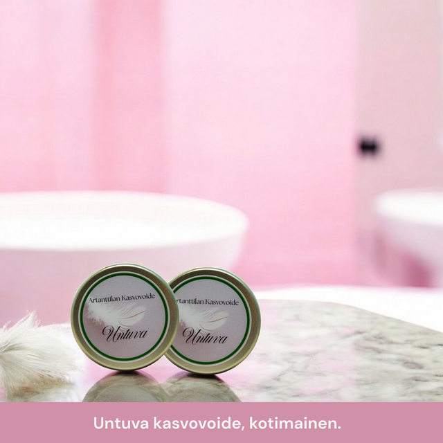 Untuva luonnonmukainen kasvovoide – kotimainen, ravitseva ja kosteuttava