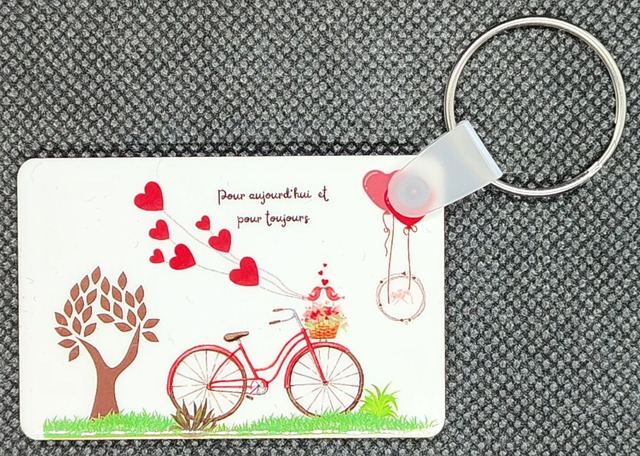 Porte clé Arbre Love  - Print by Henry