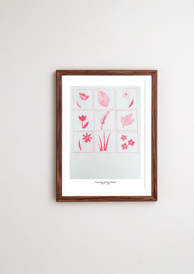 Reproduction imprimée Permanence de l&#039;être : printemps