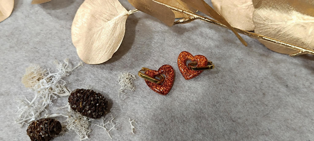 Maxi Maëva - orange paillettes