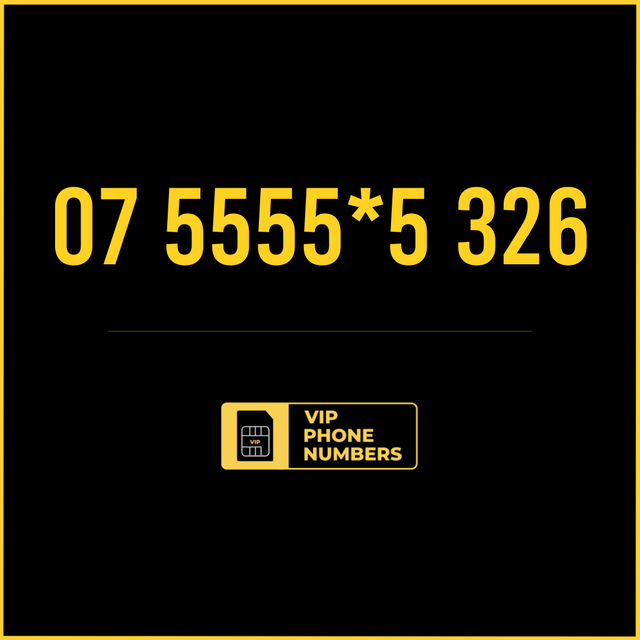 07 5555*5 326 - VIP Gold Phone Number