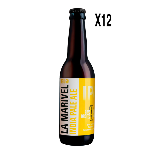 La Marivel IPA - ALC. 6% Vol - 33cl X12