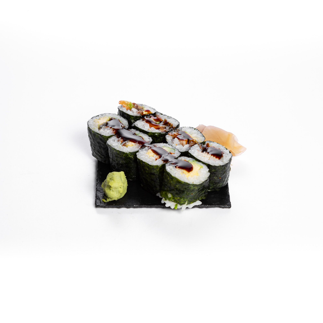 Maki anguilles avocat