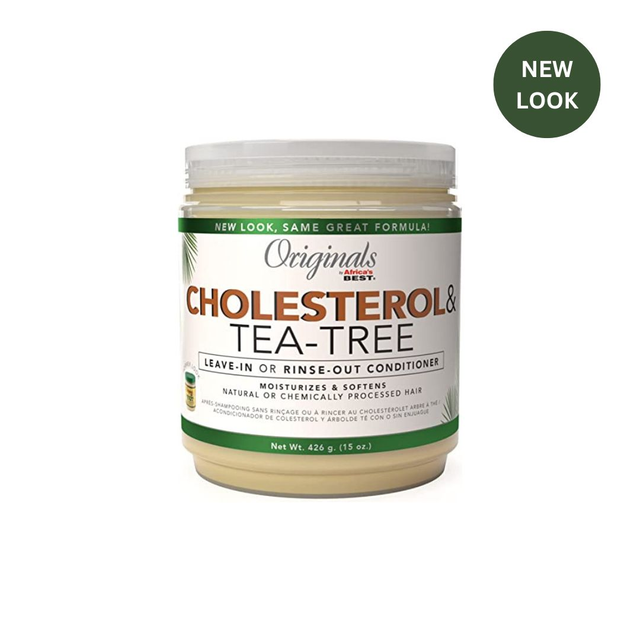 AFRICA’S BEST CHOLESTEROL TEA TREE OIL LEAVE IN CONDITIONER 15oz