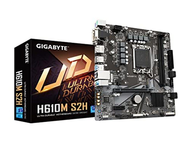 02.1.0020 – Scheda Madre Gigabyte H610M S2H DDR4 LGA1700 – Entry Level per Intel 12ª/13ª Gen