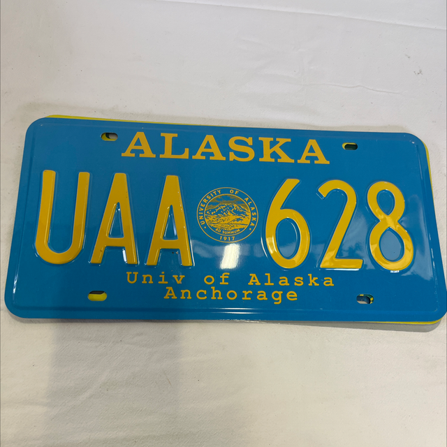 plaque d’immatriculation décorative 