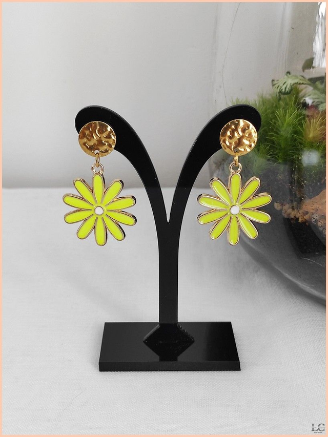 Boucles d&#039;oreilles marguerites 