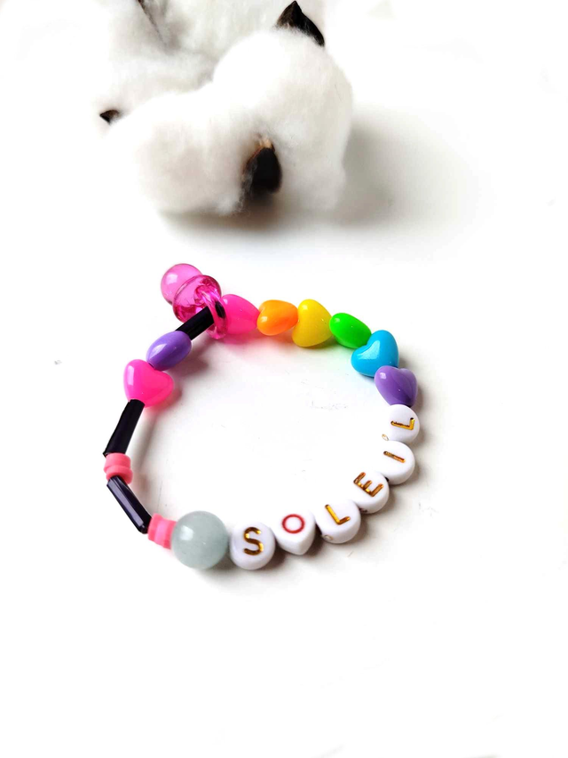 Bracelet message Bienveillant pour les KIDS - 4/6 ans