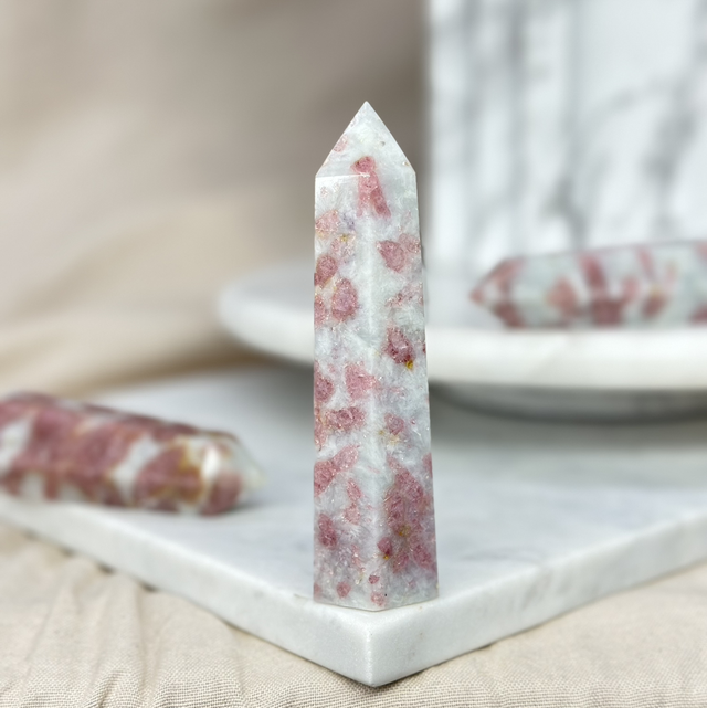 Pink Tourmaline Tower #1 