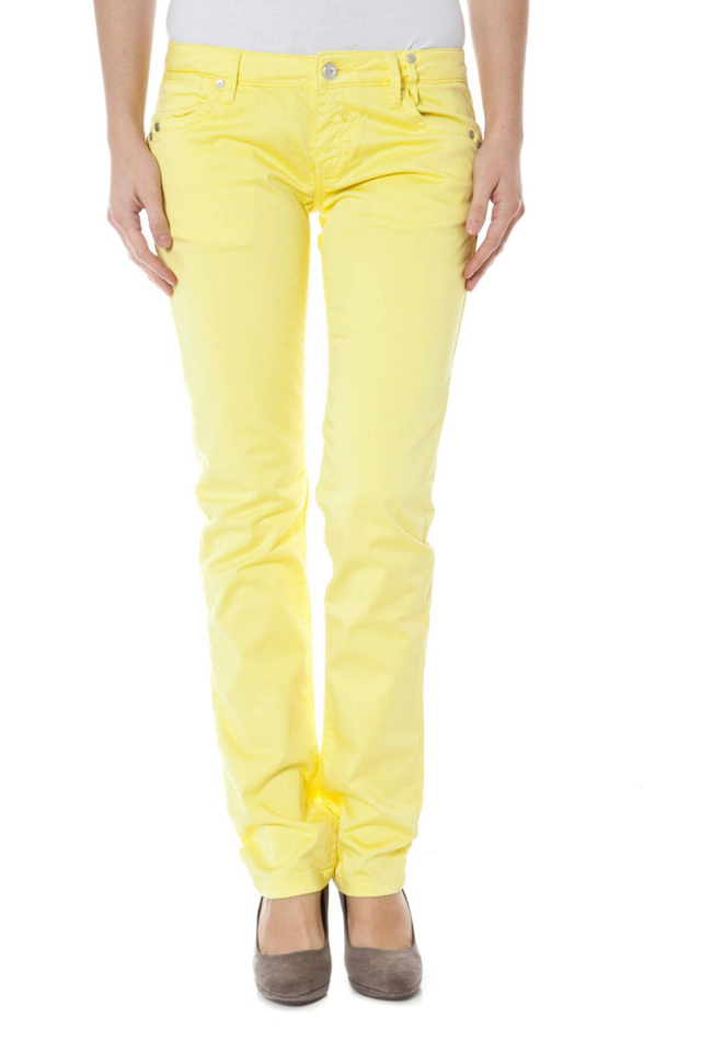 ZUELEMENTS PANTALONE DONNA GIALLO