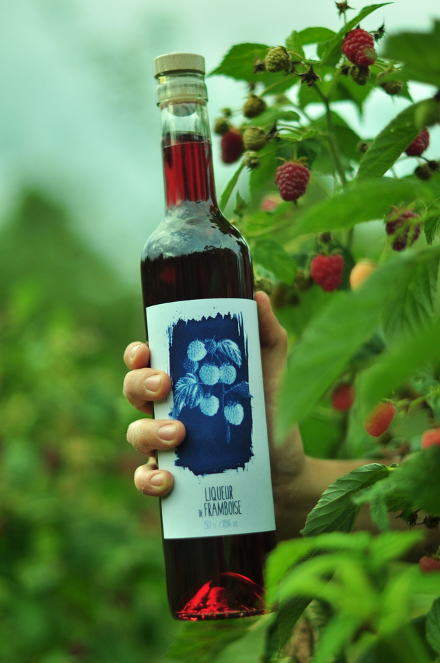 Liqueur de framboise bio 50cl