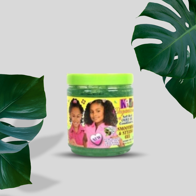 AFRICA'S BEST KIDS ORGANICS – OLIVE OIL SMOOTHING &amp; STYLING GEL 15 OZ