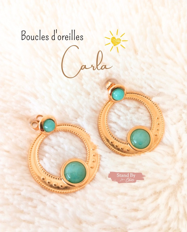 Boucles d'oreilles Carla