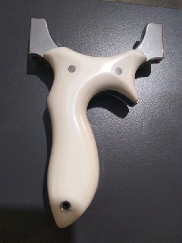 11-01 Lance Pierre Compétition artisanal Sinisa Batic TTF main gauche blanc - (2 bandes) …