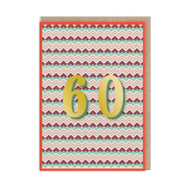 60 Birthday Card