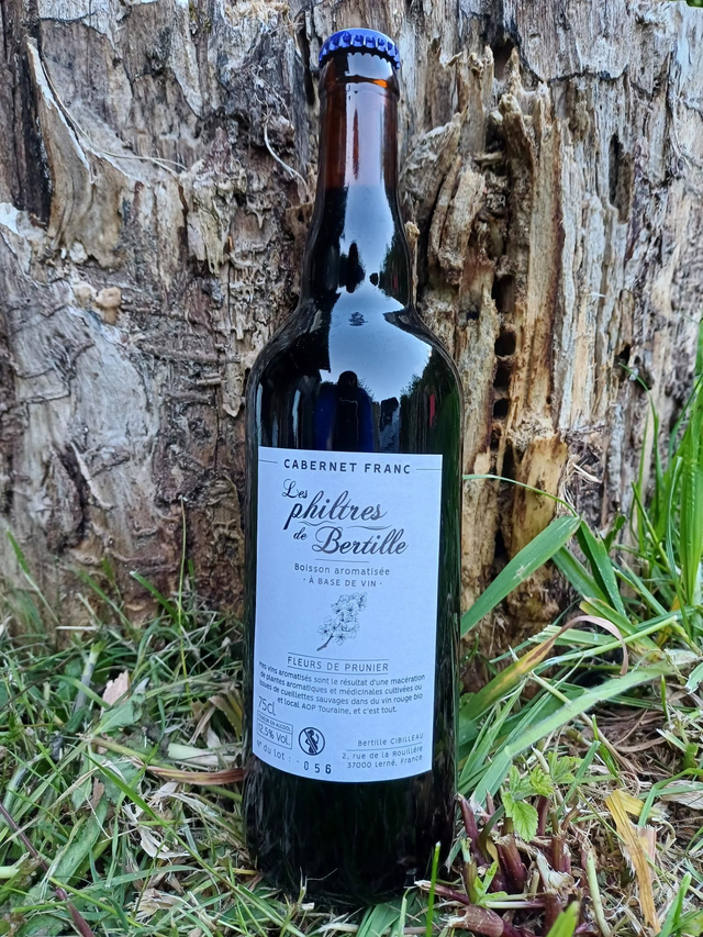 Vin rouge fleurs de prunier 75cl