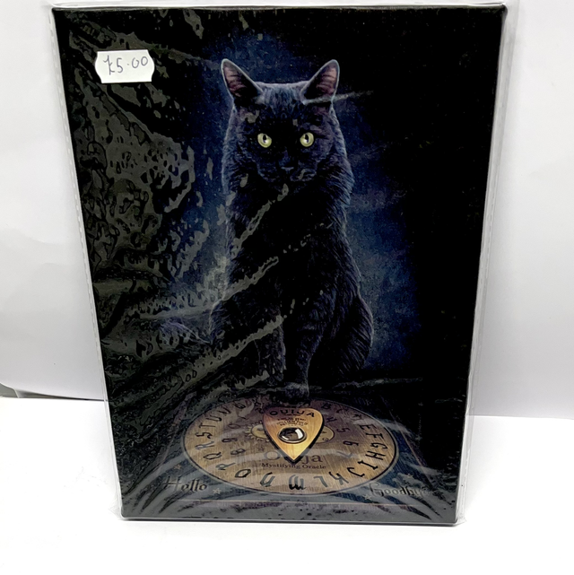 Lisa Parker Art - His Masters Voice Cat Hanging Canvas Print