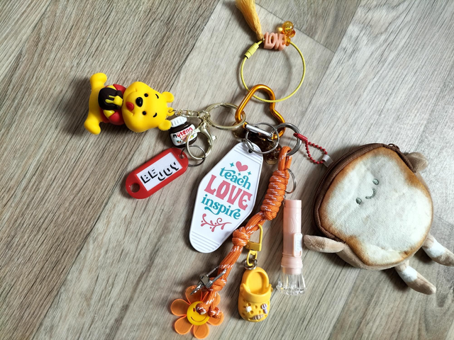 Bijoux de sac "Brioche"