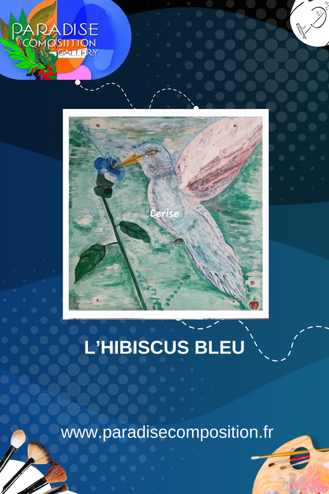 L'HIBISCUS BLEU