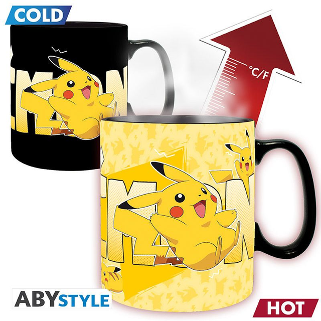 Pokemon: Pikachu Heat Change Mug