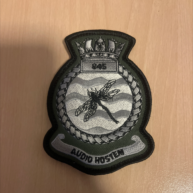 845 Embroidered Crest