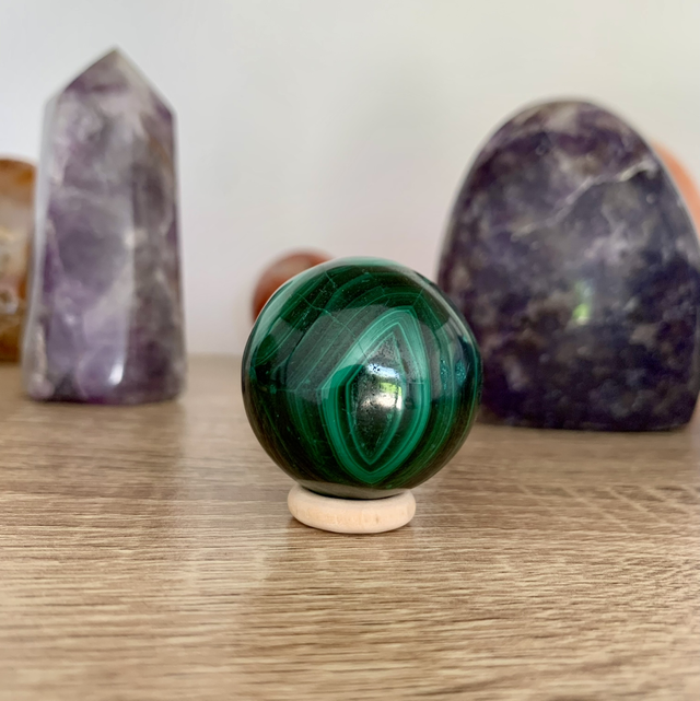 Boule Malachite
