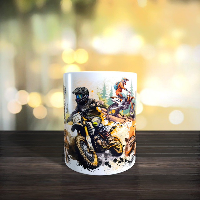 Mug moto cross