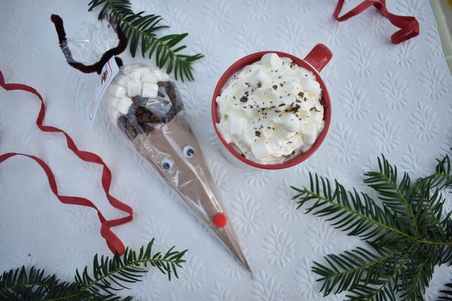 Christmas Hot Chocolate Reindeer