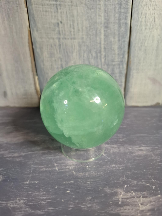 'Tiffany' Blue Fluorite Sphere #1
