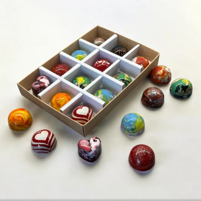 Box of assorted bonbons  