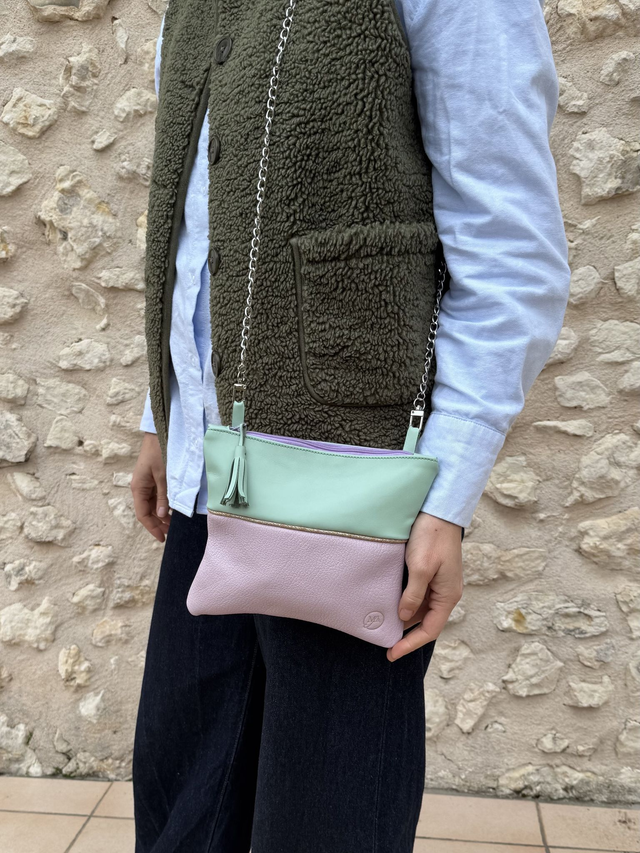 Bicolors Menthe et Parme