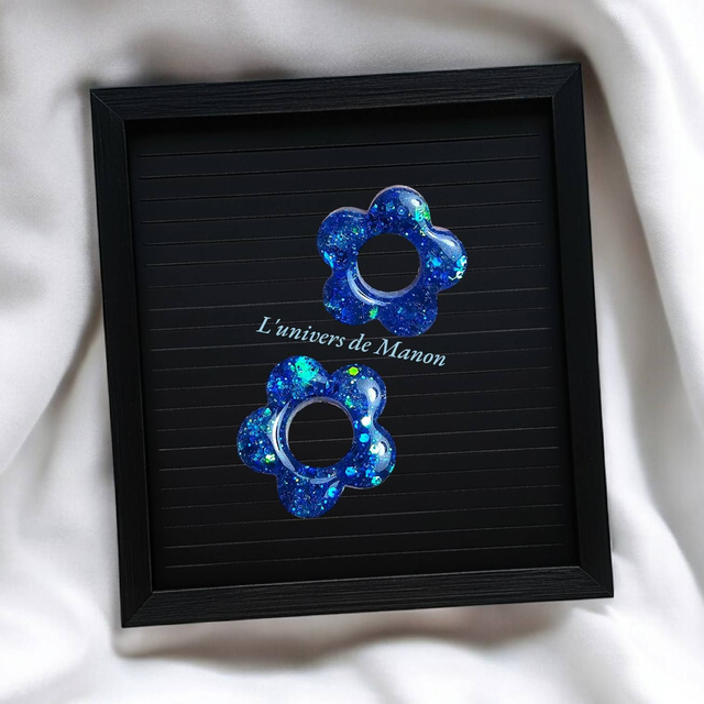 2 Pampilles  (créoles interchangeables) 