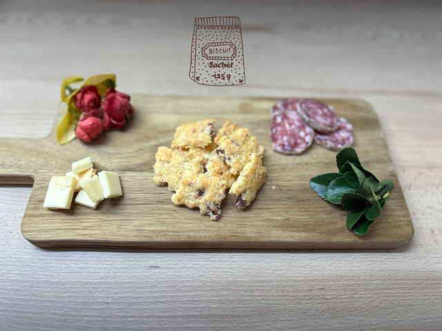 1. Biscuits Saucisson - Raclette Fumée (Sachet 125g) 