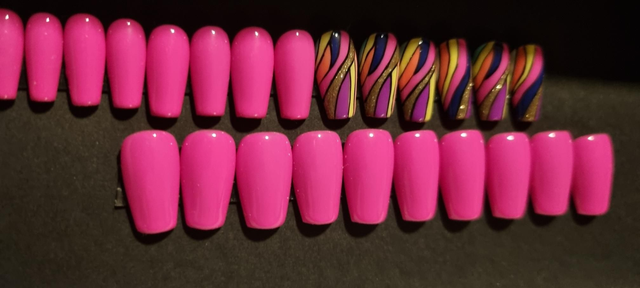 Beautifull colors coffin S