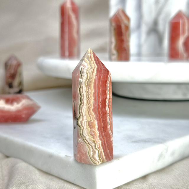 Rhodochrosite Tower (High Quality) #10