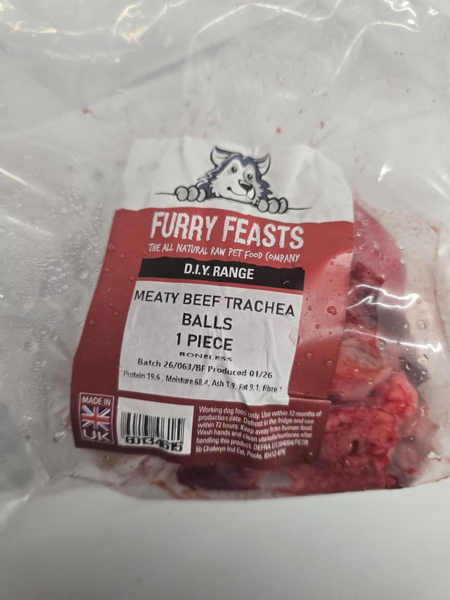 Meaty Beef Trachea Ball 1Pc