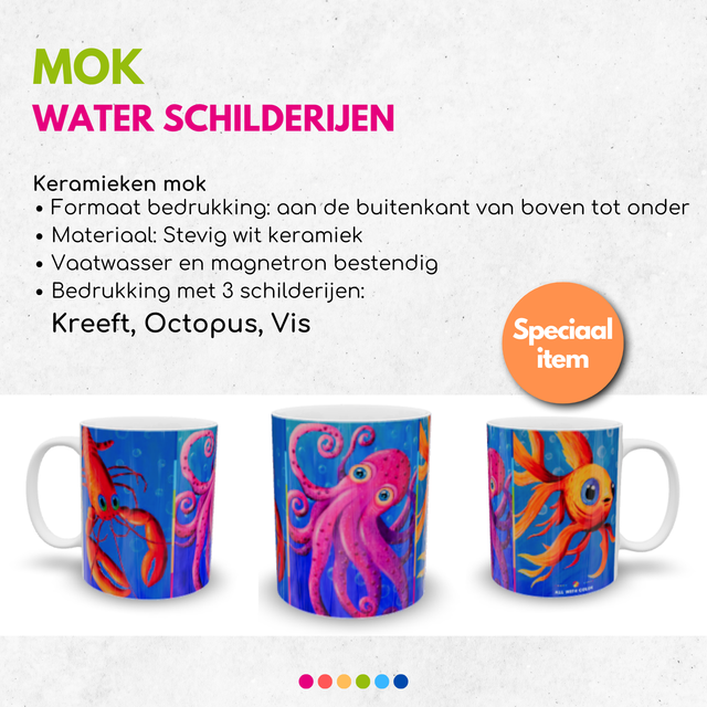 Mok | Water schilderijen