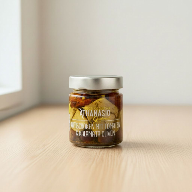 Elearte Athanasio Artischoken mit Tomaten & Kalamata Oliven 195g