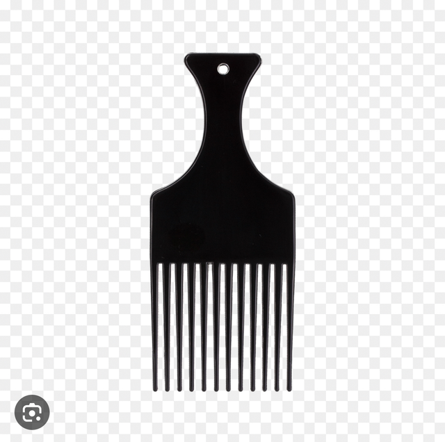 Peigne afro plastique 