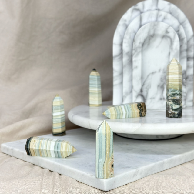 Banded Agate Towers 