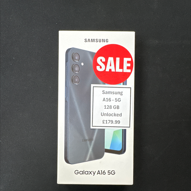 NEW Samsung Galaxy A16 - 5G - 128 GB Unlocked 