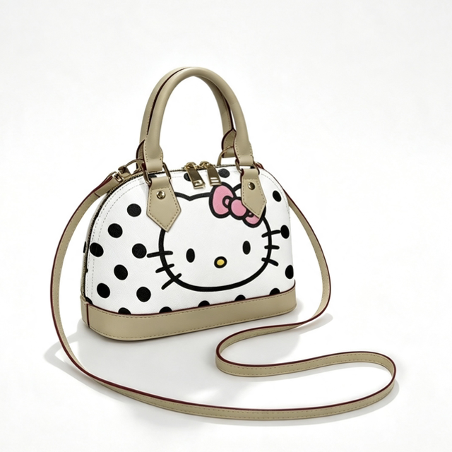 HK Polka Dot Shell Bag