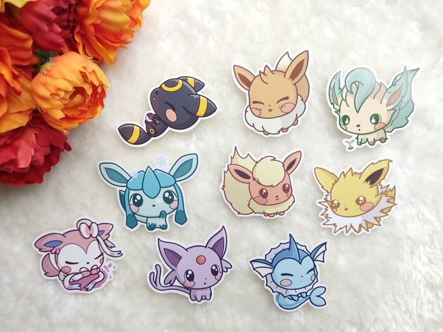Eeveelutions stickers