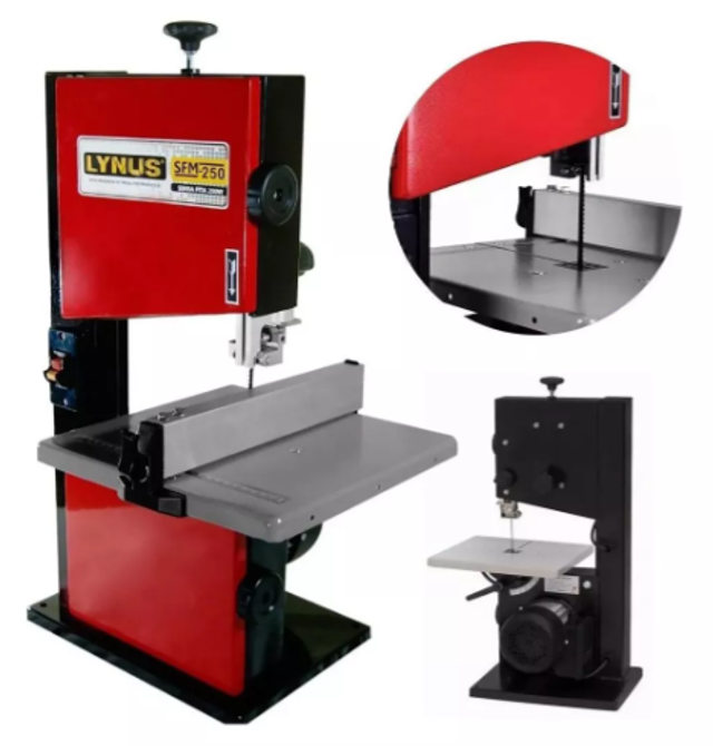 SFM-250 SERRA FITA DE BANCADA 250W 220V - BIVOLT 