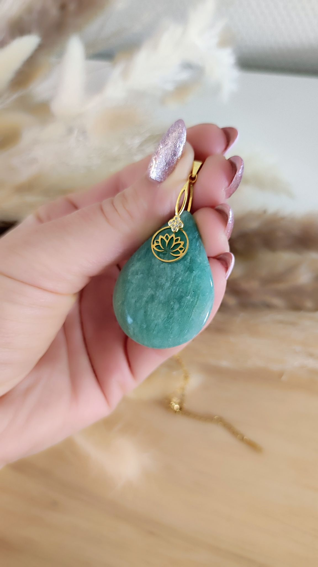 Pendentif Amazonite