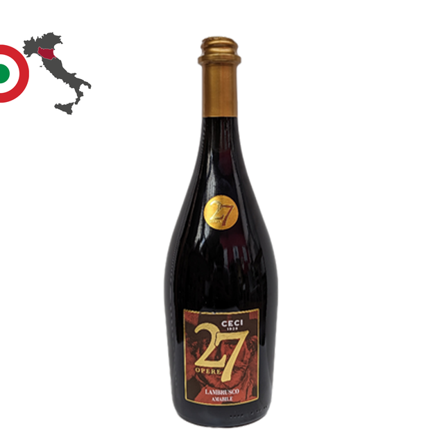Cantine Ceci Lambrusco 27 Opere Amabile
