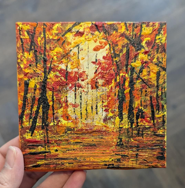 🔴 Autumnal woodlands (mini)